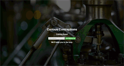 Desktop Screenshot of curious-contraptions.com